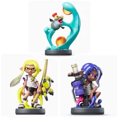 新品未開封品　amiibo スプラトゥーン３点セット