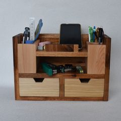 小物入れ　レイアウト自由　アカシア集成材