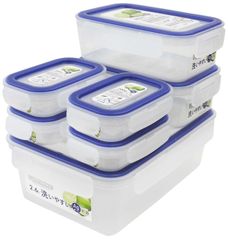 【人気商品】食洗器対応 中身がよく見える透明性 密封性のあるパッキン一体型 Ag抗菌・防汚加工 電子レンジ対応 セット 1個 2.6L 2個 日本製 850ml 4個 200ml 保存容器 イージーケア ラストロウェア 岩崎工業