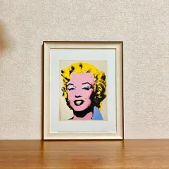 新品☆額縁付アートポスター(BRUCE MCGAW GRAPHICS)☆アンディ・ウォーホル（Andy Warhol）☆ポップアート☆マリリン☆Lemon Marilyn, 1962☆91