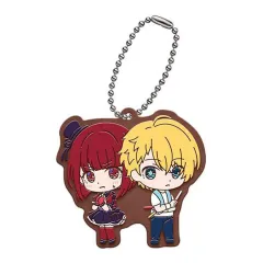 【中古】キーホルダー アクア＆有馬かな 「【推しの子】 カプセルラバーマスコット02」