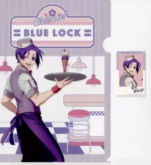 【中古】グッズセット 御影玲王 A4クリアファイル＆ステッカーセット 「一番くじ ブルーロック ～day off～」 G賞