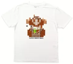 【中古】衣類 マリオメーカー Tシャツ ホワイト Lサイズ 「スーパーマリオ」