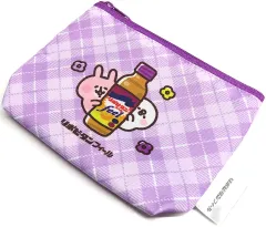 【中古】バッグ うさぎ＆ピスケ(パープル) オリジナルポーチ 「カナヘイの小動物×リポビタン」 対象商品購入特典