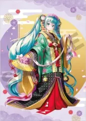 【中古】クリアファイル 初音ミク(十二単) はんなり京都 シングルクリアファイル(A4) 「VOCALOID」