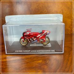 チャンピオンバイクコレクション 1/24 DERBI 125GP JORGE MARTINEZ ASPAR 1988 ホルヘ・マルチネス アスパー ミニカー デアゴスティーニ【RU1114-9】