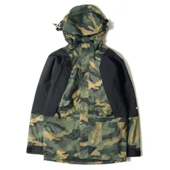 美品 THE NORTH FACE ノースフェイス ジャケット サイズ:S カモフラージュ 1994 SEASONAL RETRO MOUNTAIN LIGHT JACKET USA企画 19AW オリーブグリーンワックスドカモプリント ブラックのサムネイル