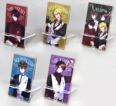 【中古】スマホ・モバイルスタンド(アクリル) 全5種セット アクリルスマホスタンド 「くじスクエア NIJISANJI EN Luxiemくじ」 C賞