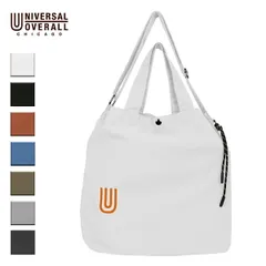 【新品】 UNIVERSAL OVERALL ユニバーサルオーバーオール Wrinkle nylon 2WAY shoulder メンズ/レディース ホワイト/ブラック/オレンジ/ダークブルー/チャコール/オリーブ/グレー OS UVO-200