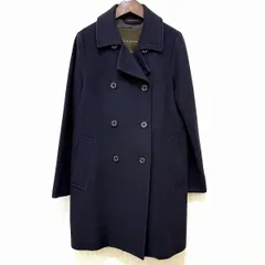 #wnc マッキントッシュ MACKINTOSH コート 34 濃紺 ダブルボタン 小さいサイズ レディース [950490]のサムネイル