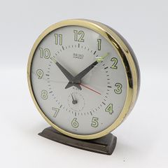 インテリア時計 Vintage SEIKO Marble Clock QZ341W (1984) Vintage SEIKO Marble Clock QZ341W (1984) - メルカリ