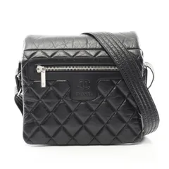 シャネル CHANEL ショルダーバッグ コココクーン スモール メッセンジャー A48616 ブラック カーフ（牛革） ココ・コクーン ショルダーバッグ レディース Used Aのサムネイル