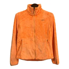 THE NORTH FACE ノースフェイス フリースジャケット アウトドア オレンジ (レディース M) 中古 古着 S7522