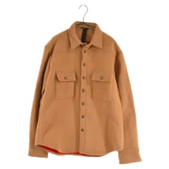 CHROME HEARTS (クロムハーツ) BSフレアボタン ウールシャツジャケット ブラウンのサムネイル