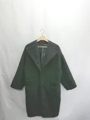 ◇ ⊇ select MOCA セレクトモカ ノーカラー 長袖 コート サイズM ブラック レディース E  【1502200008675】