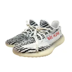 ADIDAS アディダス YEEZY Boost 350 V2 Zebra スニーカー CP9654 27.5 ブラック×ホワイト