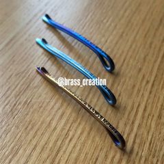 titanium hair pin 純チタンヘアピン 63mm ヘアピン ヘアアクセサリー