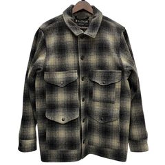 フィルソン FILSON USA製 マッキーノクルーザージャケット オンブレ 8035-45-00006 ジャケット ブラック Mサイズ 201MT-4351 VB