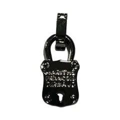 MARITHE FRANCOIS GIRBAUD ペンダント トップ 鍵 MARITHE FRANCOIS GIRBAUD Logo Padlock Pendant Top Silver Key