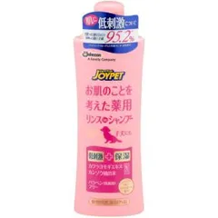【新品・3営業日で発送】ジョンソントレーディング アース・ペット JOYPET お肌のことを考えた薬用リンスインシャンプー ベビーパウダーの香り 300ml (-)のサムネイル