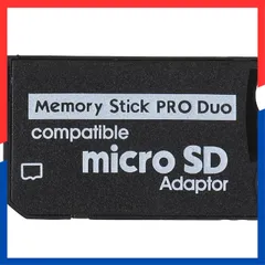 【即日発送】PRO PRO Duo Duo SDHC/SDXCカード対応 マイクロSD→MemoryStick 変換アダプタ (S3) メモリースティック