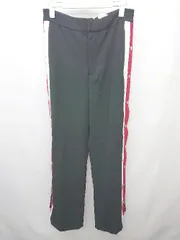 ◇ ZARA WOMAN ザラ ウーマン サイドライン パンツ サイズL ブラック レディース P  【1405290001529】のサムネイル