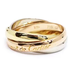☆美品 レア☆カルティエ 1990 3連リング トリニティ・ボールペン カルティエの「トリニティ」リングが好きすぎる理由【宝飾マニア・沼田