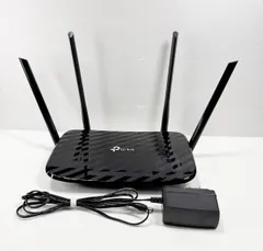 【HY】【中古】【美品】TP-Link WiFi 無線LANルーター 11ac MU-MIMO ビームフォーミング 全ポートギガビット デュアルバンド AC1200 867+300Mbps Archer C6[送料無料(一部地域を除く)]HY002