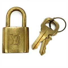 ルイヴィトン LOUIS VUITTON 小物 南京錠 カデナ パドロック 真鍮g R10000 ゴールド 306 ユニセックス【中古】