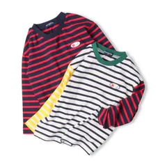 moujonjon ボーダー長袖Tシャツ　m54802