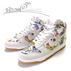 送料無料メンズ スニーカー ホワイト Supreme シュプリーム  Supreme/NIKE SB DUNK HIGH OG QS 