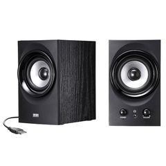 【新着商品】サンワサプライ ハイパワーUSBスピーカー 25.6W出力 低音強化パッシブラジエーター搭載 ブラック MM-SPU9BK