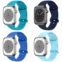 スポーツバンド コンパチブル アップルウォッチ バンド 40mm 41mm 38mm 42mm 44mm 45mm 49mm レディースメンズシリコン 柔らかい 通気性 交換ベルト 軽量 耐久 ダブルバックル 防水 耐衝撃 男女兼用 着脱簡単 調