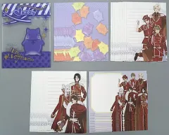 【中古】ノート・メモ帳 VAZZY クリアケース入りメモセット 「ツキノ芸能プロダクション TSUKIPRO SHOP in HARAJUKU 「TSUKINO Sweets Kingdom」」