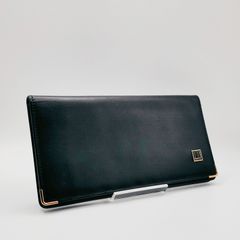 【美品】ダンヒル 長財布 札入れ dunhill 黒 ブラック