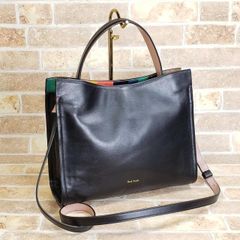 PaulSmith ポールスミス マルチストライプ レザー 2WAY - メルカリ