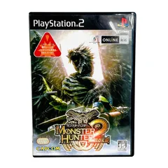 F07379 GAME PlayStation2 MONSTER HUOTERS2 モンスターハンター2（ドス） ONLINE対応 ハンティングアクション 株式会社カプコン