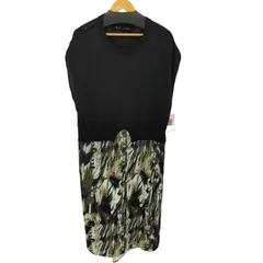 オズモーシス OSMOSIS eaaf LE TRICOT 切替ニットワンピース レディース ONE SIZE 