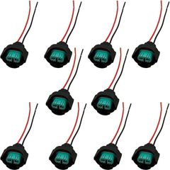 GRmkt 防水 カプラー 汎用 自動車 バイク 電装用 コネクター H8 H11 H16 対応(10個セット)