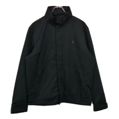 Polo by Ralph Lauren ポロ ラルフローレン ウィンドブレーカージャケット ブラック(メンズ M)中古 古着 U4820
