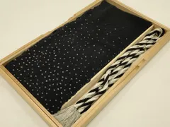 【値下げ】超美品『桂由美』正絹振袖 袋帯 絞り帯揚げ 帯締め 重ね衿 5点セット 帯締め 正絹 黒×金 | KOMONO,帯締め | 京都きもの夢館