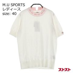 新品￥12980 ウエサコゴルフ 半袖ニット44 マンシングウェア