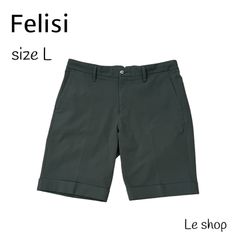 Felisi フェリージ ハーフパンツ Lサイズ 吸汗速乾素材 ゴルフウェア メンズ  中古