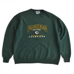90s Lee リー USA製 スウェットシャツ トレーナー ヴィンテージ PACKERS 長袖 メンズ サイズL グリーン
