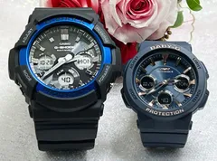恋人たちのGショックペアウォッチ G-SHOCK BABY-G ペア腕時計 カシオ 2本セット 電波ソーラー gショック GAW-100B-1A2JF BGA-2510-2AJF クリスマス 誕生日 御祝い 銀婚式 結婚記念日 婚約