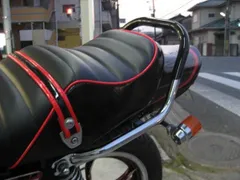 【テクニカルサービス本多製】<br>ＸＪ４００Ｅ/Ｄ 極太メッキタンデムバーのサムネイル