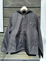 BRIXTON ブリクストン CLAXTON OATH ZIP HOOD JACKET BLACK/WHITE
