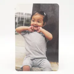TWICE ジヒョ 幼少期 THE STORY BIGINS トレカ フォト カード JIHYO トゥワイス