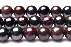 ブラックアイアンスギライト(杉石)　10mm　１連（約３８ｃｍ） パワーストーン 天然石 _RG695-10