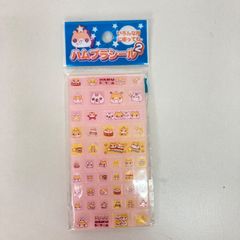 M0828C 平成　レトロ　タイルシール　超レア　希少　バラ売り　デッドストック　ハムスター　当時物　未開封　未使用　長期保管品　シール交換　ハムプラシール